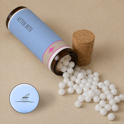 After Bite pellets for insect bites and stings in remote destinations, from the Nomad Secrets pocket collection