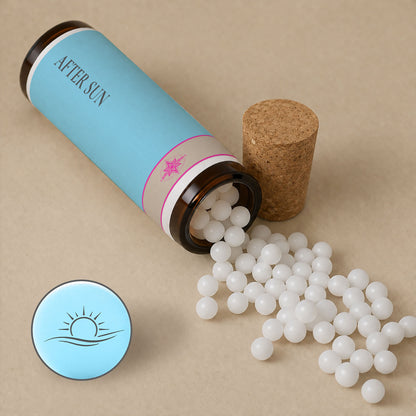 After Sun pellets for sun-exposed skin after a long day outdoors, from the Nomad Secrets pocket collection