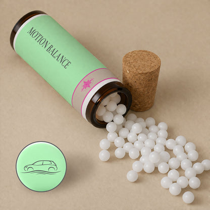 Motion Balance pellets for winding roads, boats and long transfers, from the Nomad Secrets pocket collection