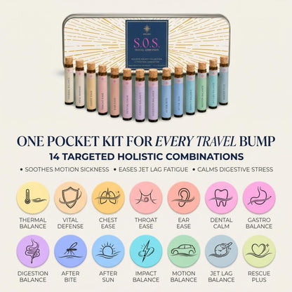 S.O.S. Travel Companion - 14 Travel-Specific Vibrational Combinations