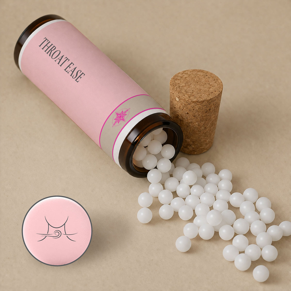 Throat Ease pellets for scratchy throat moments while travelling, from the Nomad Secrets pocket collection